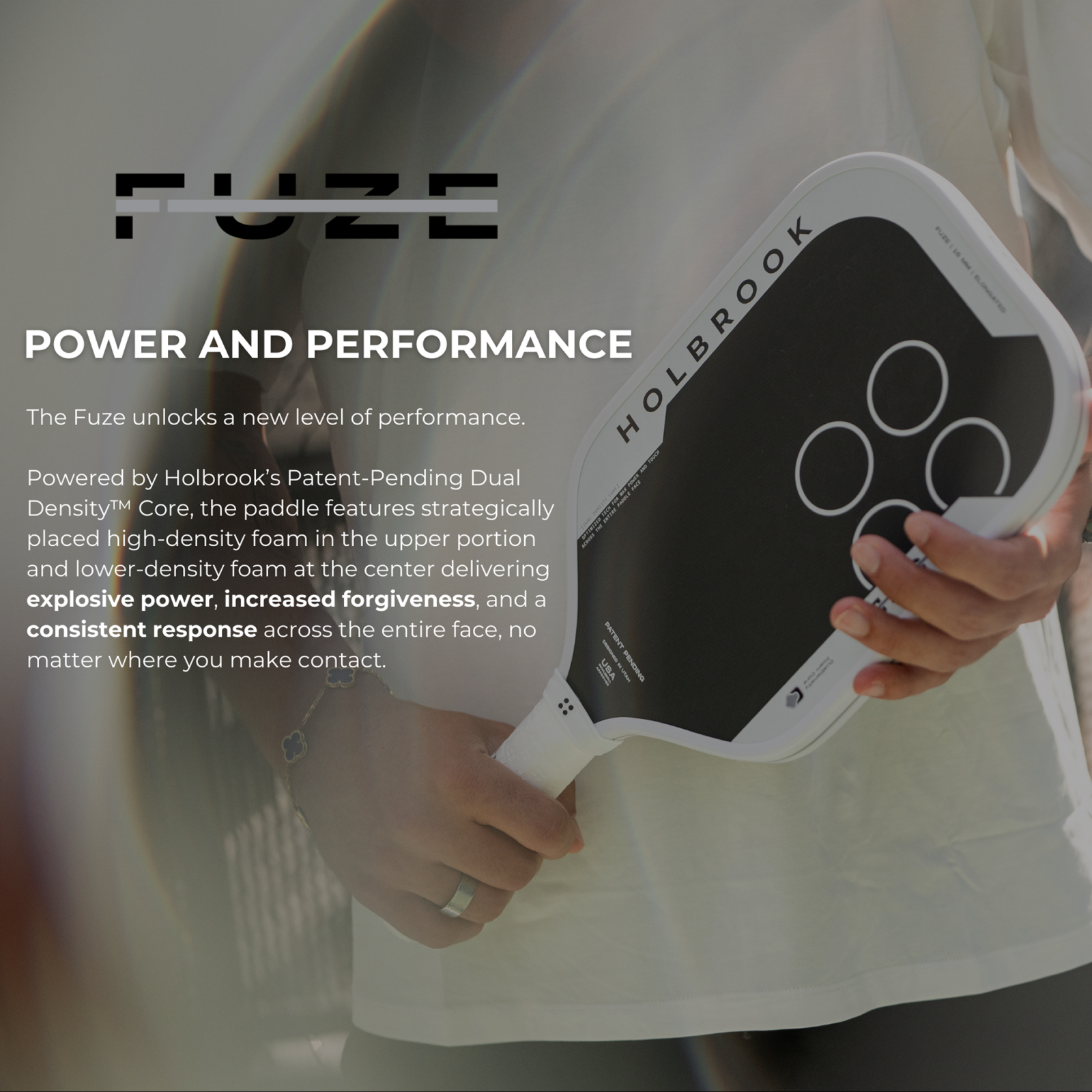 Fuze peel-ply surface detail